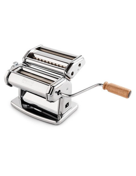 IMPERIA Pasta Machine La Ruvida Rough Ruvid Roller Silver model 4140