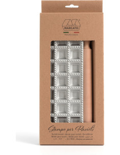 Marcato Pasta Ravioli MOULD Squared 50mm X 24 raviolis 2