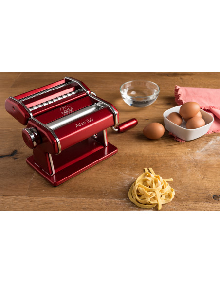 Marcato Pasta Machine Atlas 150 Red Color