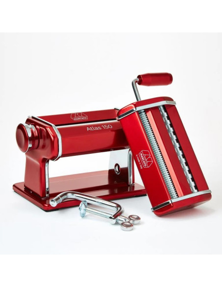 Marcato Pasta Machine Atlas 150 Red Color