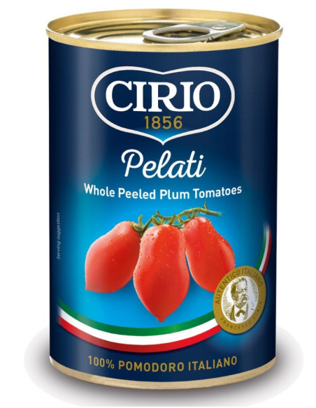 Cirio peeled plum tomatoes