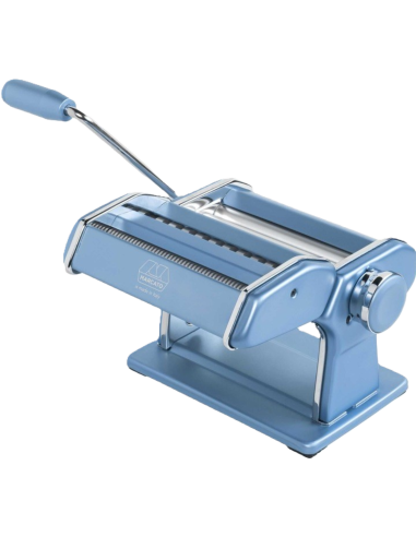 MARCATO Atlas สีฟ้า เครื่องรีดแป้งและตัดเส้นพาสต้า รุ่น AT-150-BLU