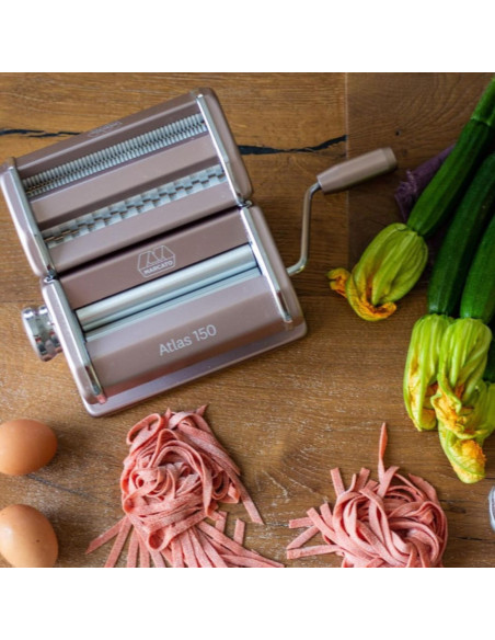Marcato Pasta Machine Atlas 150 Pink Color AT-150-POWD-RSA