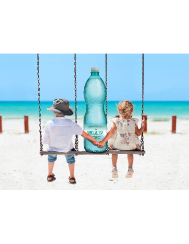 Smeraldina Natural Mineral Water from Italy PET 1000 ml x 3 bottles