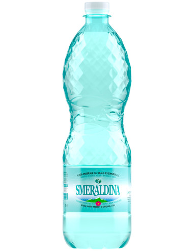 Smeraldina Natural Mineral Water from Italy PET 1000 ml x 3 bottles