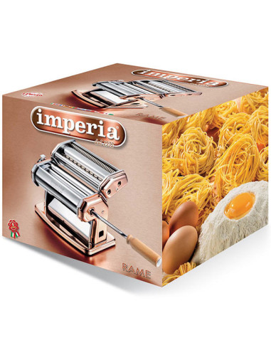 IMPERIA Pasta รุ่นทองแดง เครื่องทำเส้นพาสต้า แบบมือหมุน รุ่น 117
