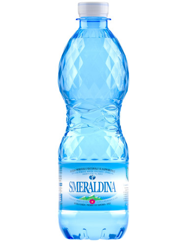 Smeraldina Natural Mineral Water Sparkling Italy PET 500 x 3 bottles