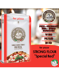 Molino Dallagiovanna S ROSSA Tipo "00" extra strong flour 5 kg.