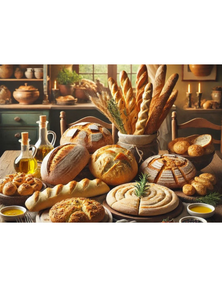 แป้งขนมปัง ซาวร์โดว์ Molino Dallagiovanna Bread Flour Sourdough  25 KG