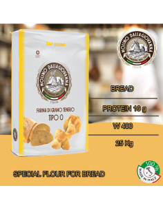 Molino Dallagiovanna Bread Flour Sourdough Extra Quality 25 KG
