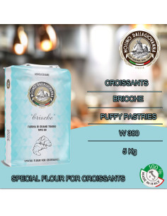 Molino Dallagiovanna Croissant and Brioche Puff Pastry flour 5 KG