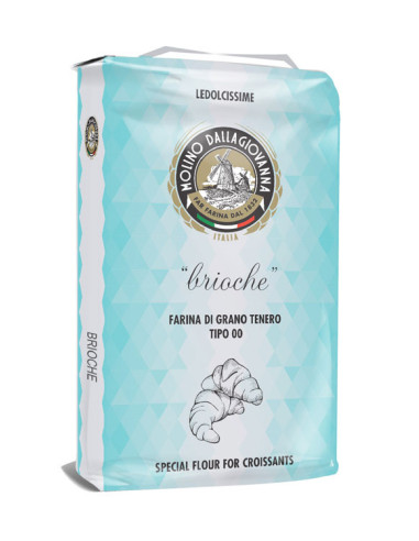 Molino Dallagiovanna Croissant and Brioche Puff Pastry flour 25 KG