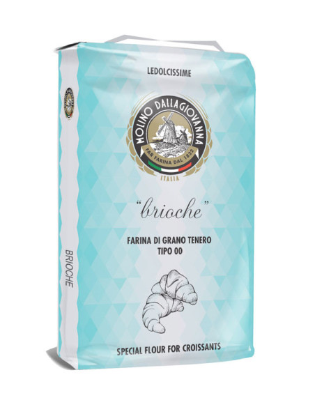 Molino Dallagiovanna Croissant and Brioche Puff Pastry flour 25 KG
