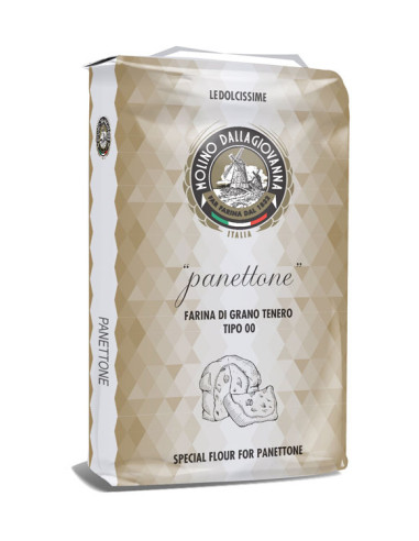 Molino Dallagiovanna Panettone flour 25 KG Premium flour from Italy