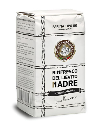 แป้งสาลีสำหรับทำยีสต์แม่ ซาวร์โดว์ Molino Dallagiovanna Refresh Yeast