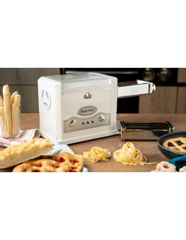 Marcato Pasta Fresca Electric Machine Mixer, sheeter, cutter for pasta