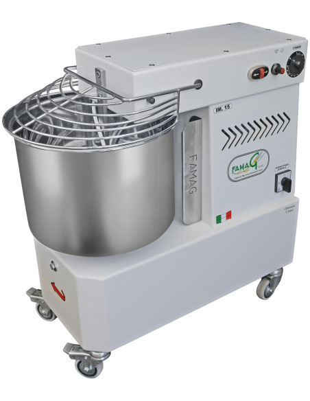 FAMAG IM15 10V HH เครื่องผสมแบบเกลียวเกียร์ถอยหลังและนวดแป้ง