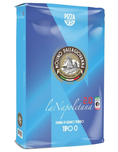 แป้งพิซซ่า Molino Dallagiovanna La Napoletana 2.0 PLUS Tipo "0" pizza