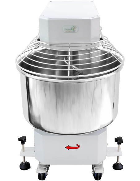FAMAG IM50 10V HH reverse gear Spiral Mixer Fixed head 50 KG dough