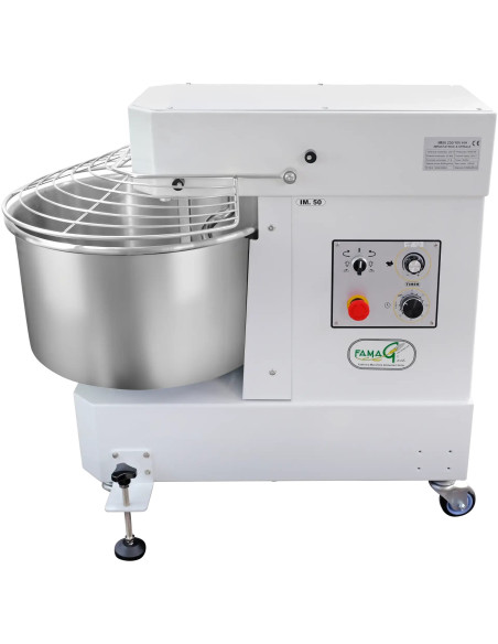 FAMAG IM50 10V HH reverse gear Spiral Mixer Fixed head 50 KG dough