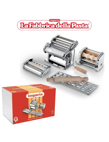 IMPERIA La fabbrica della pasta Set Pasta Machine Pasta Maker mod.4501
