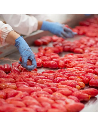 Rosso Gargano brand Whole Peeled Tomatoes  400g  x 3 can  from Italy