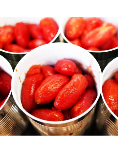 Rosso Gargano brand Whole Peeled Tomatoes  400g  x 6 cans  from Italy