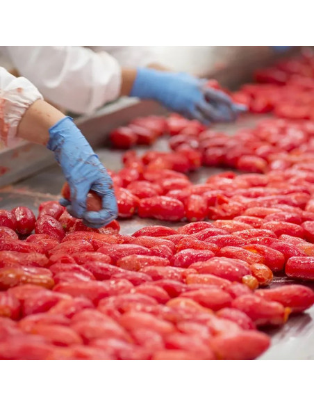 Rosso Gargano brand Whole Peeled Tomatoes  2.55 Kg  x6 cans from Italy