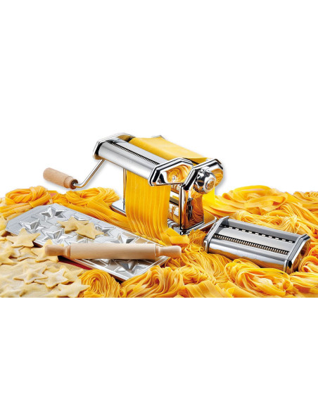 IMPERIA Pastaia Italiana Bundle Set Pasta Machine Pasta Maker mod 508 IMPERIA Pastaia Italiana Bundle Set Pasta Machine Pasta Maker mod 508