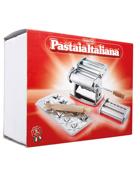 IMPERIA Pastaia Italiana Bundle Set Pasta Machine Pasta Maker mod 508 IMPERIA Pastaia Italiana Bundle Set Pasta Machine Pasta Maker mod 508
