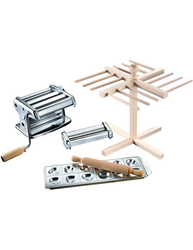 IMPERIA I LOVE PASTA Bundle Set Pasta Machine Pasta Maker  model 695